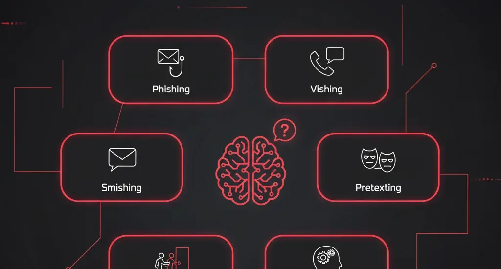 Social engineering attacks targeting human psychology and cyber security awareness