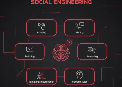 Social engineering attacks targeting human psychology and cyber security awareness