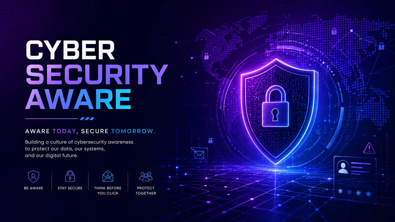 Cyber security and threat intelligence digital platform homepage banner