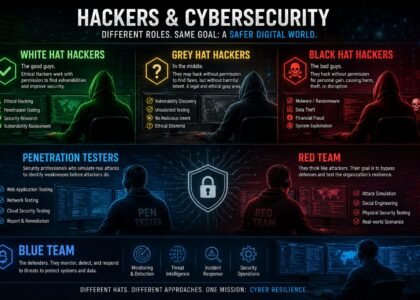 Ethical Hacking professionals performing penetration testing and Red Team cybersecurity operations