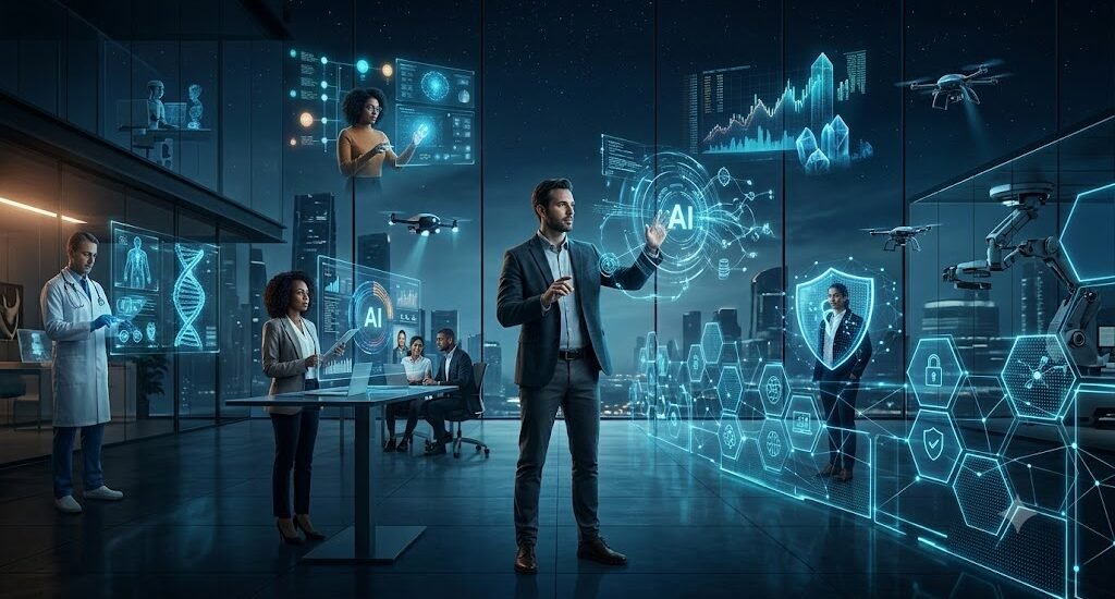 The Future of AI and how Artificial Intelligence will transform healthcare, jobs, technology, privacy and everyday life