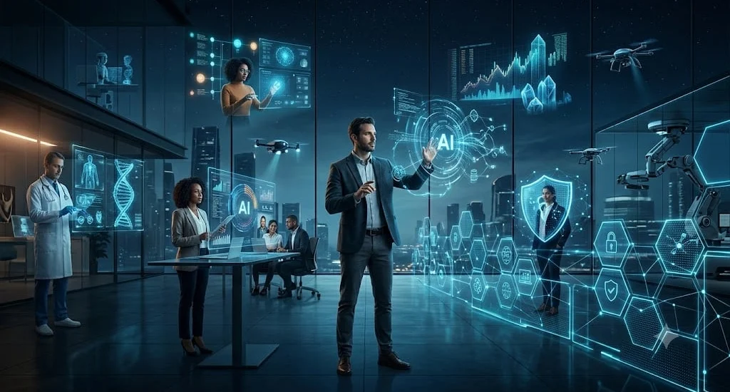 The Future of AI and how Artificial Intelligence will transform healthcare, jobs, technology, privacy and everyday life