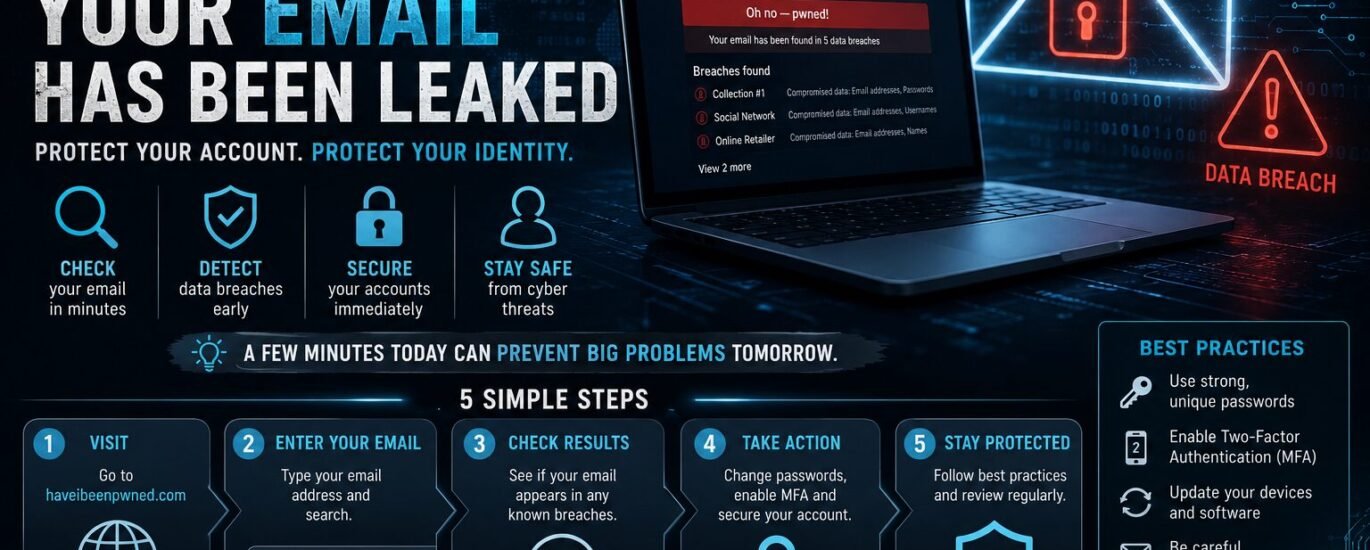 How to Check if Your Email Has Been Leaked - Cybersecurity Guide for Data Breaches, Email Security and Account Protection