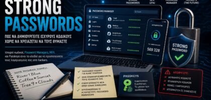 Strong Passwords and Password Manager for Online Account Security